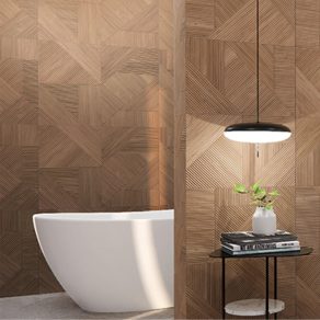 Wandtegel 60x120 cm Houtlook Decortegel Bruin R123_inspiratie foto