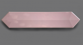 Wandtegel 6,5×33,2 cm Glans Roze C56