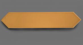 Wandtegel 6,5×33,2 cm glans Mosterd Geel C49