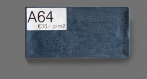 Wandtegel 7.5×15 cm blauw A64 is geschikt voor badkamer, keuken of toilet