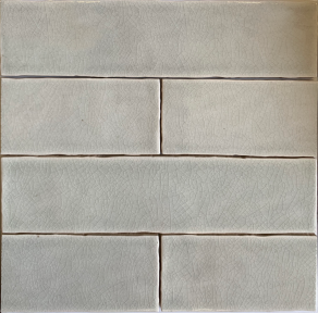 Wandtegel 7.5×30 cm gebroken wit A157 is geschikt voor badkamer, keuken of toilet