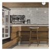Wandtegel 7,5x30 cm Cifre Drop pearl Glans RBT151