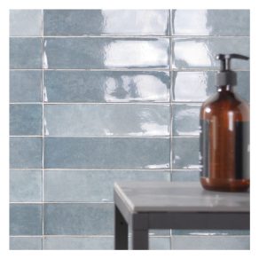 Wandtegel 7,5x30 cm Cifre Omnia Turqouise Glans RBT160