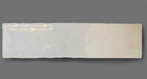 Wandtegel 7,5×30 cm glans gebroken wit C113