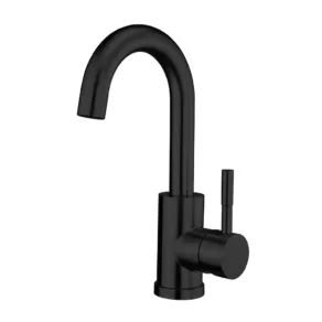 Wastafelkraan-mengkraan-gebogen-uitloop-mat-zwart-Hella-1000x1000