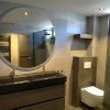 Winactie RBTegels - Vloertegel betonlook NR20 en DC89 gebruikt in de badkamer