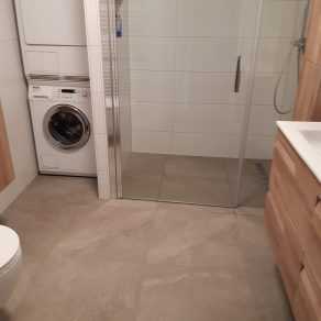 Winactie RBTegels - vloertegels 30x60 mat wit RBT08 met vloertegels 60x60 Speksteen Nuon bruin beige N62