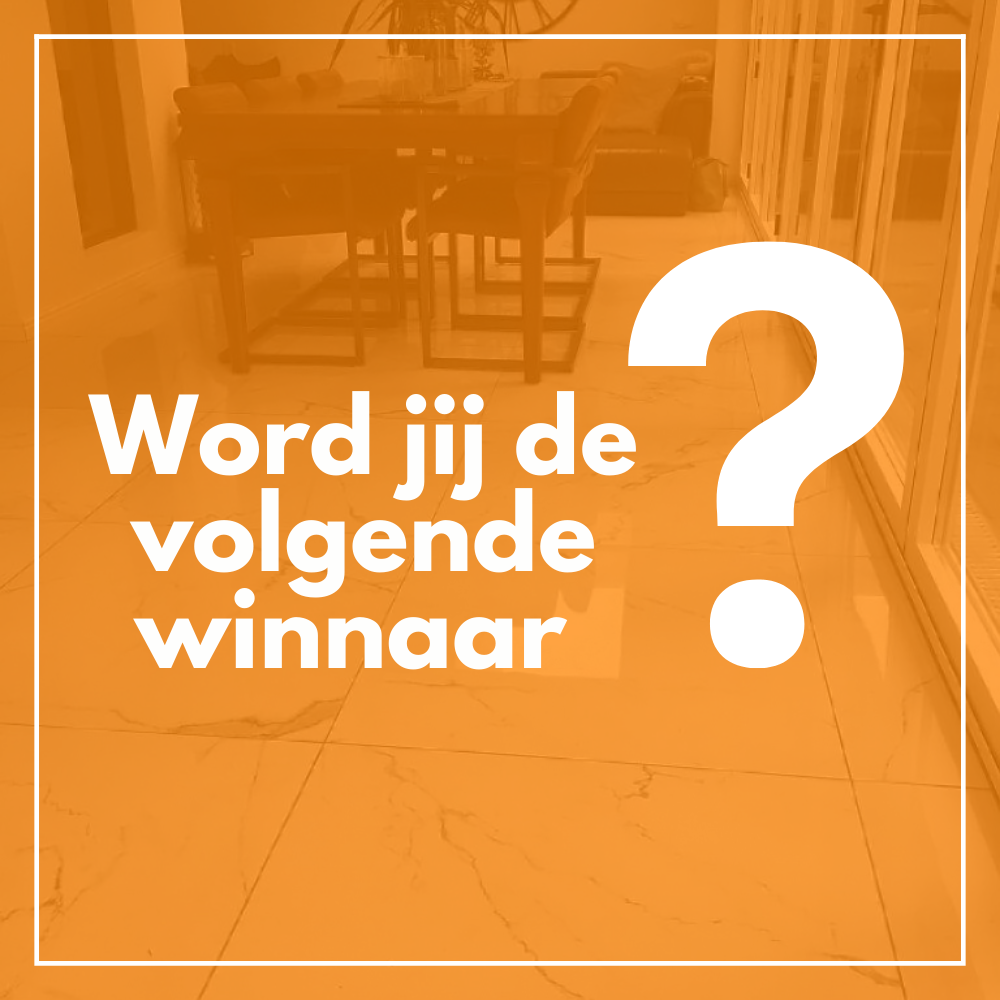 Word jij de volgende winnaar van RB Tegels winactie