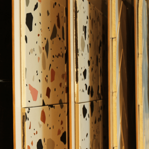 Terrazzo vloertegels mat