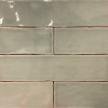 wandtegel 7.5×30 cm pasteltint groen A159 is geschikt voor badkamer, keuken of toilet